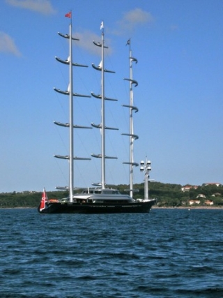 Barco del club de buceo Agay 